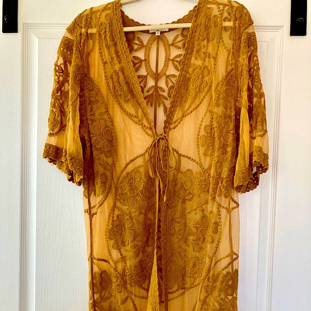 COPY - ECHO Boho Lace Duster - Picture 2 of 2